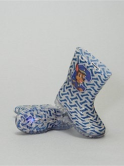 Menino 3-12 anos - Galochas luminosas 'Patrulha Pata' - Kiabi