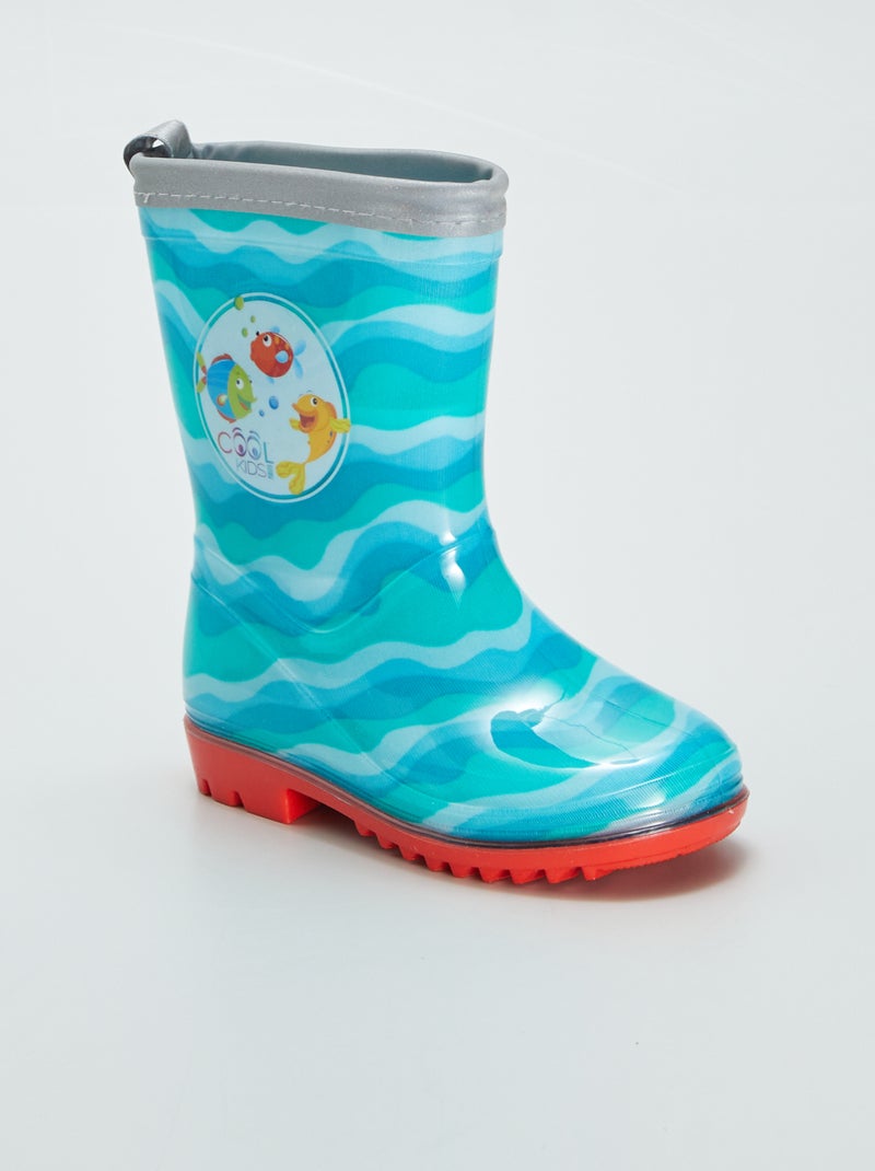 Galochas 'peixes' Azul - Kiabi