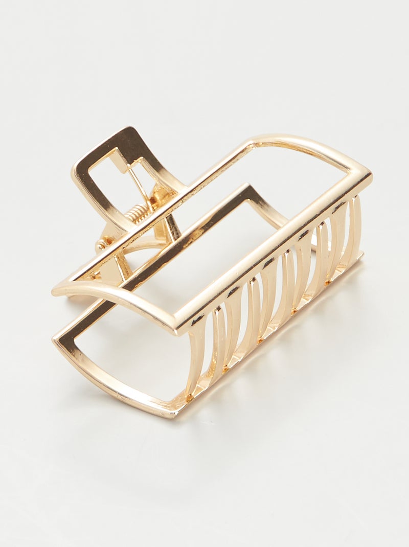Gancho caranguejo em metal Dourado - Kiabi