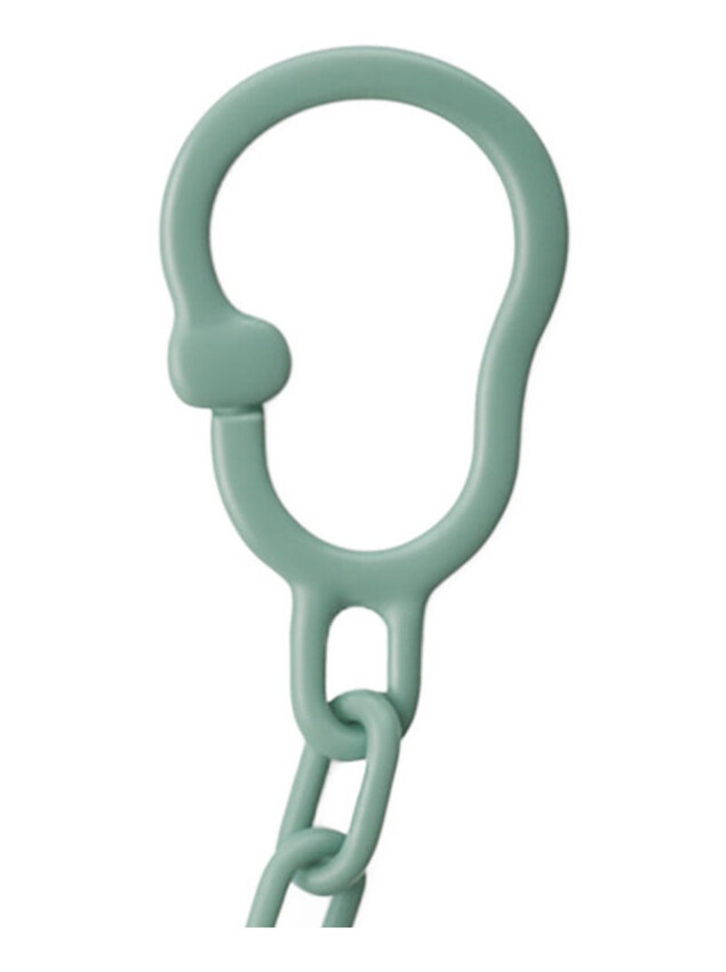 Gancho para chupeta thermobaby em plástico com argola 9,5 x 2 x 12 cm Verde - Kiabi