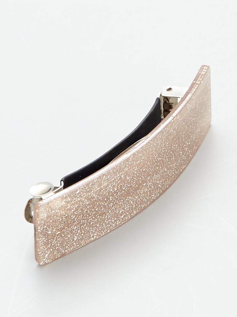 Gancho raso com brilhantes Dourado - Kiabi