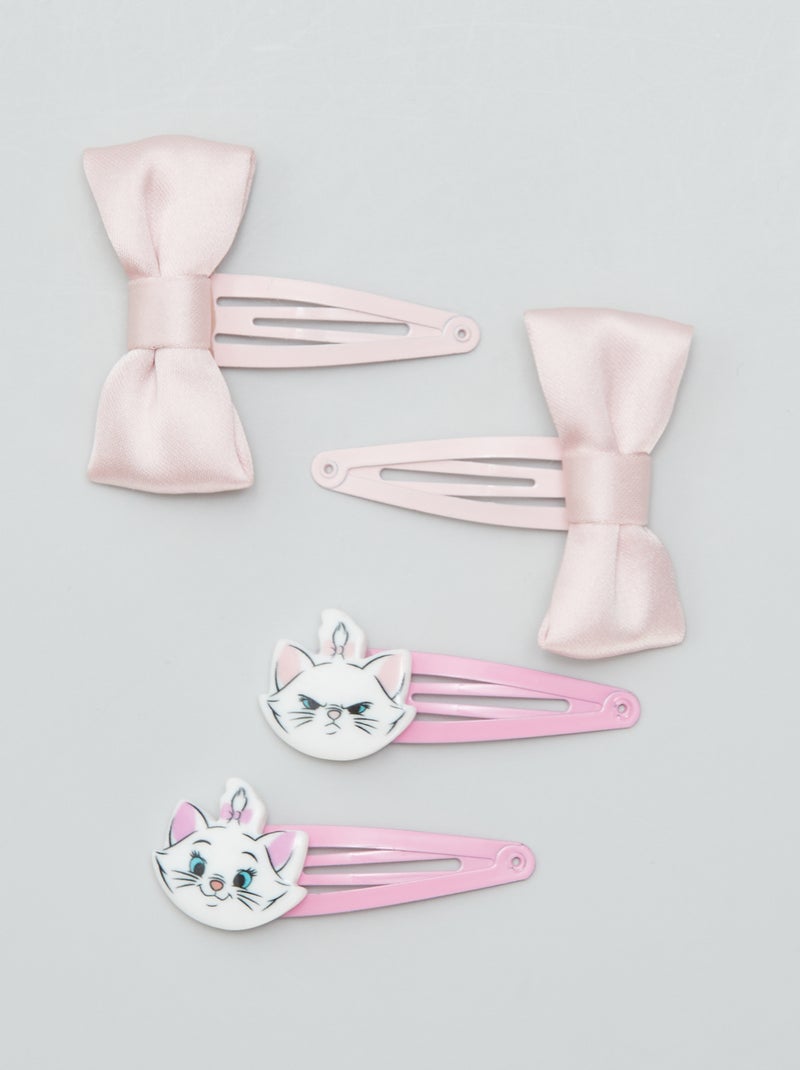 Ganchos 'Disney'  - Lote de 4 ROSA - Kiabi
