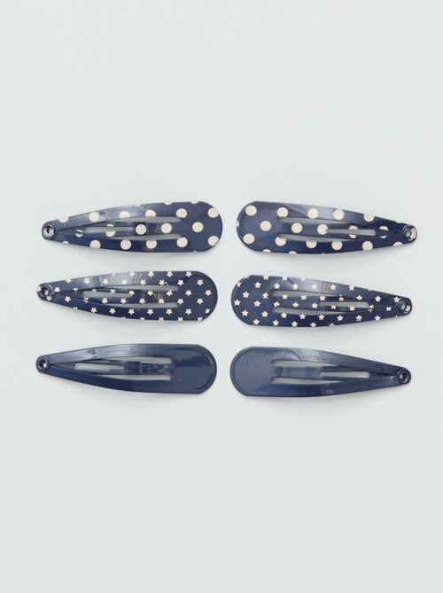 Ganchos para o cabelo de fantasia Lote de 6 - Kiabi