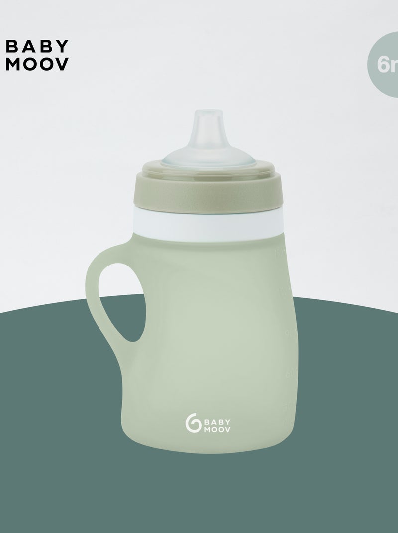 Garrafa 150 ml em silicone 'Babymoov' Verde - Kiabi