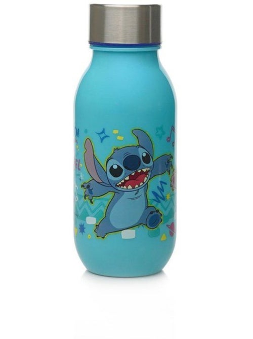 Garrafa água infantil disney lilo & stitch 430 ml com tampa rosca - Kiabi