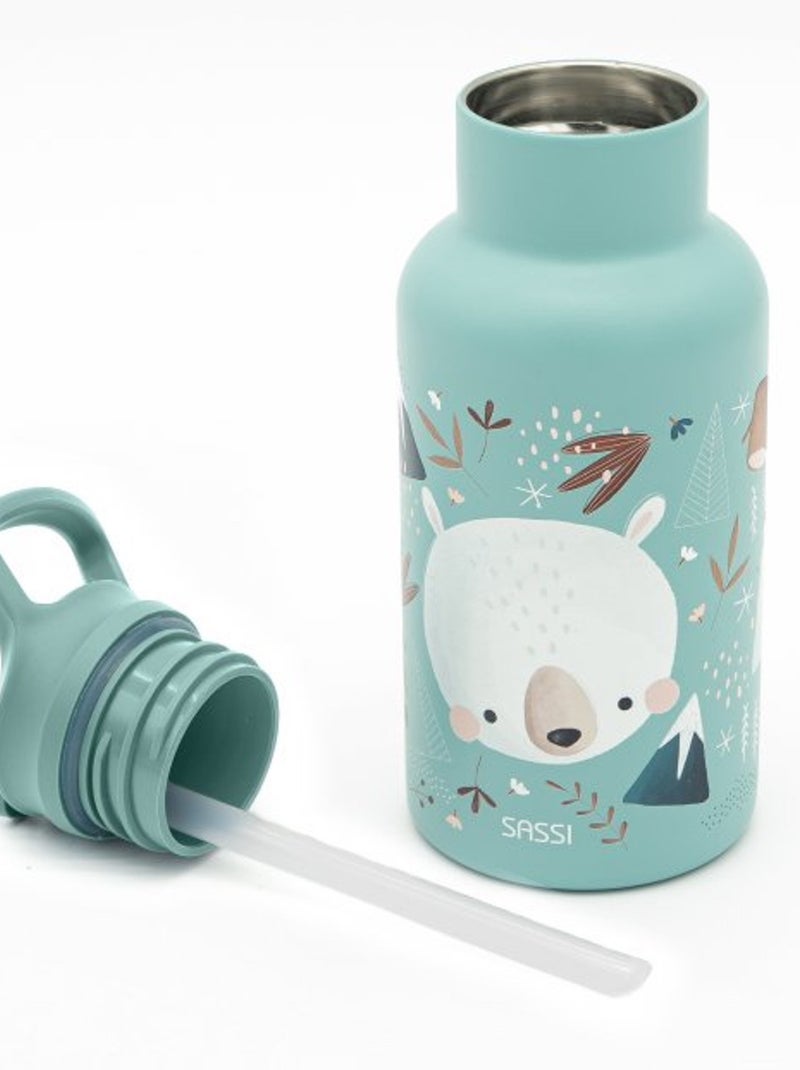 Garrafa infantil em inox | sassi junior Azul - Kiabi