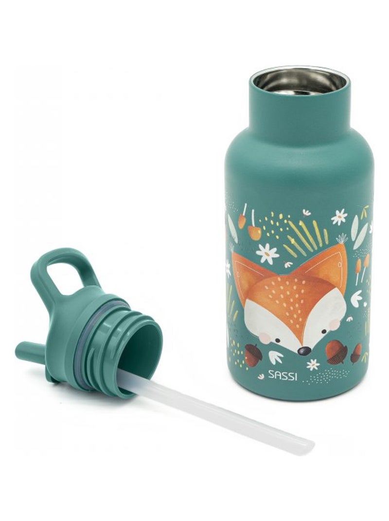 Garrafa infantil em inox | sassi junior Verde floresta - Kiabi