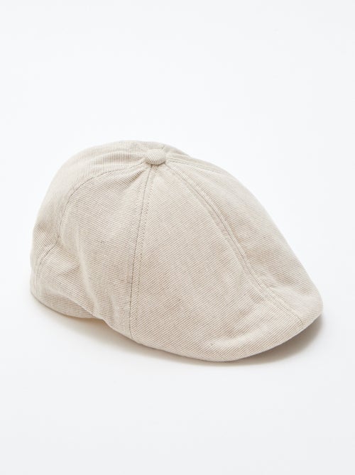 Gavroche de algodão e linho - Kiabi