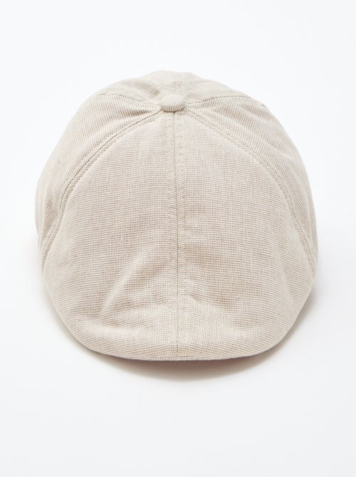 Gavroche de algodão e linho - Kiabi