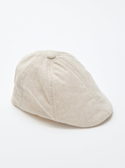 Gavroche em algodão e linho liso - Kiabi