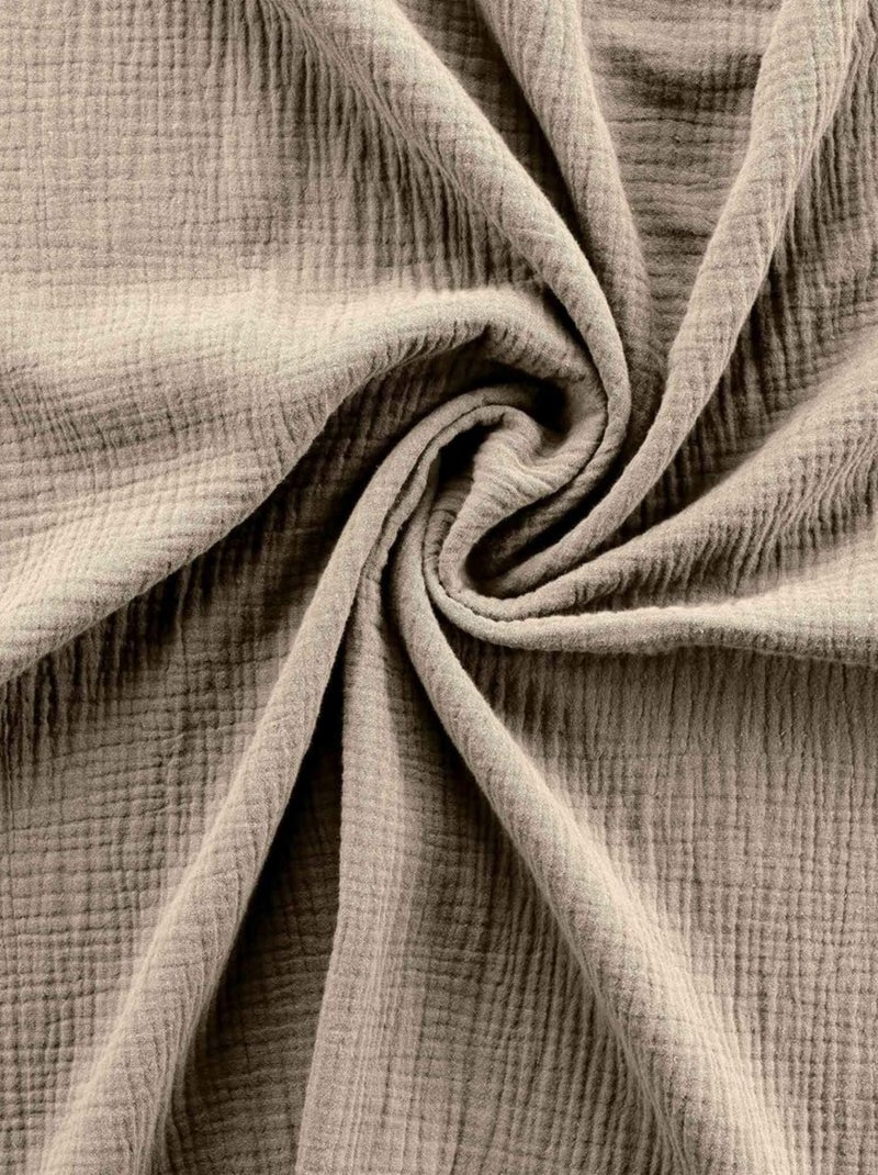 Gaze de algodão alia promo linge Bege-areia - Kiabi