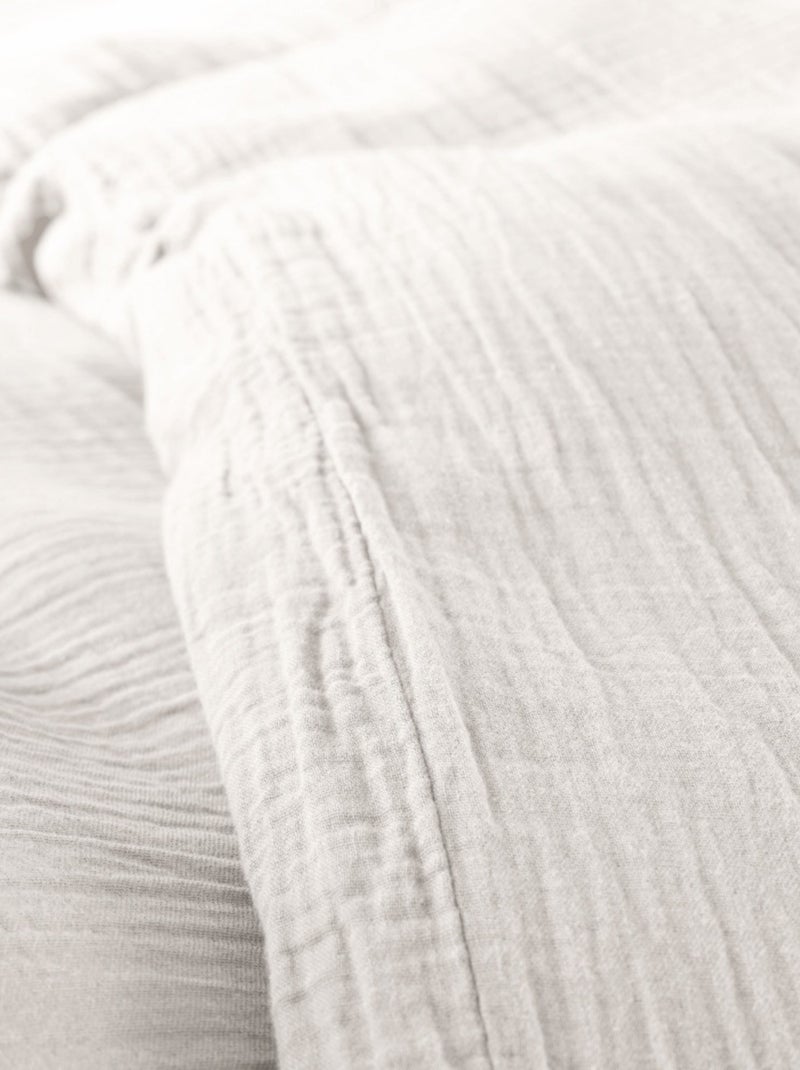 Gaze de algodão alia promo linge Branco - Kiabi
