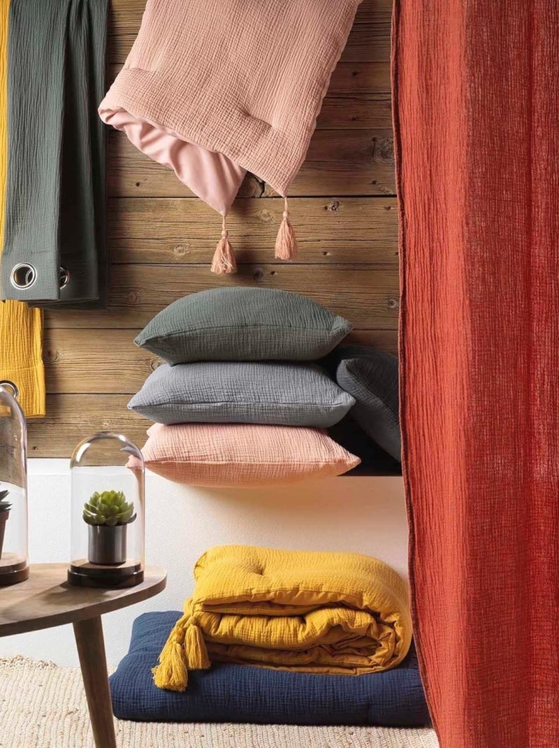 Gaze de algodão alia promo linge Branco - Kiabi
