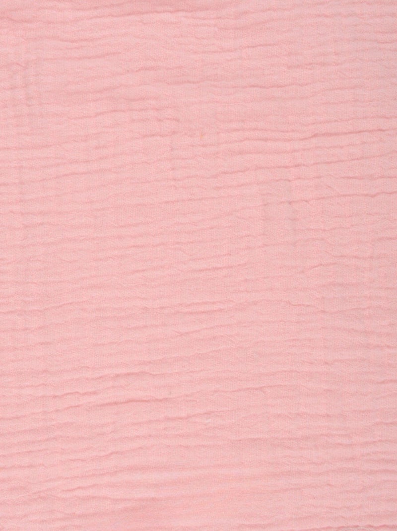 Gaze de algodão alia promo linge Rosa - Kiabi