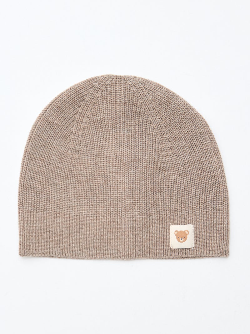 GIFTBOX body + calças + meias + gorro + babete Bege - Kiabi