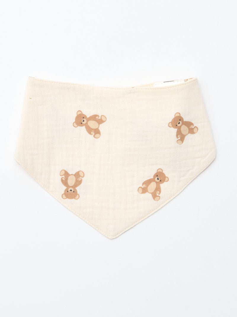GIFTBOX body + calças + meias + gorro + babete Bege - Kiabi
