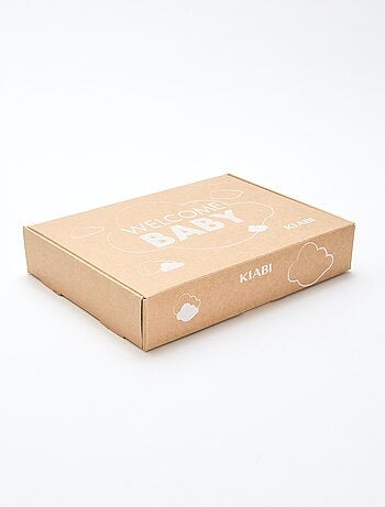 GIFTBOX body + calças + meias + gorro + babete