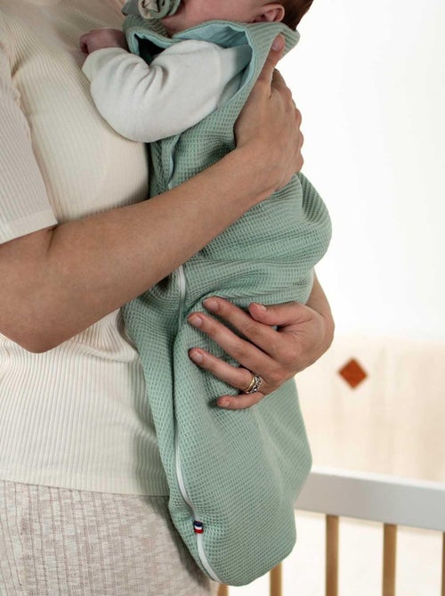 Gigoteira de verão bebé em tecido colmeia tog 0,5 | sevira kids - Kiabi Gigoteira de verão bebé em tecido colmeia tog 0,5 | sevira kids - Kiabi
