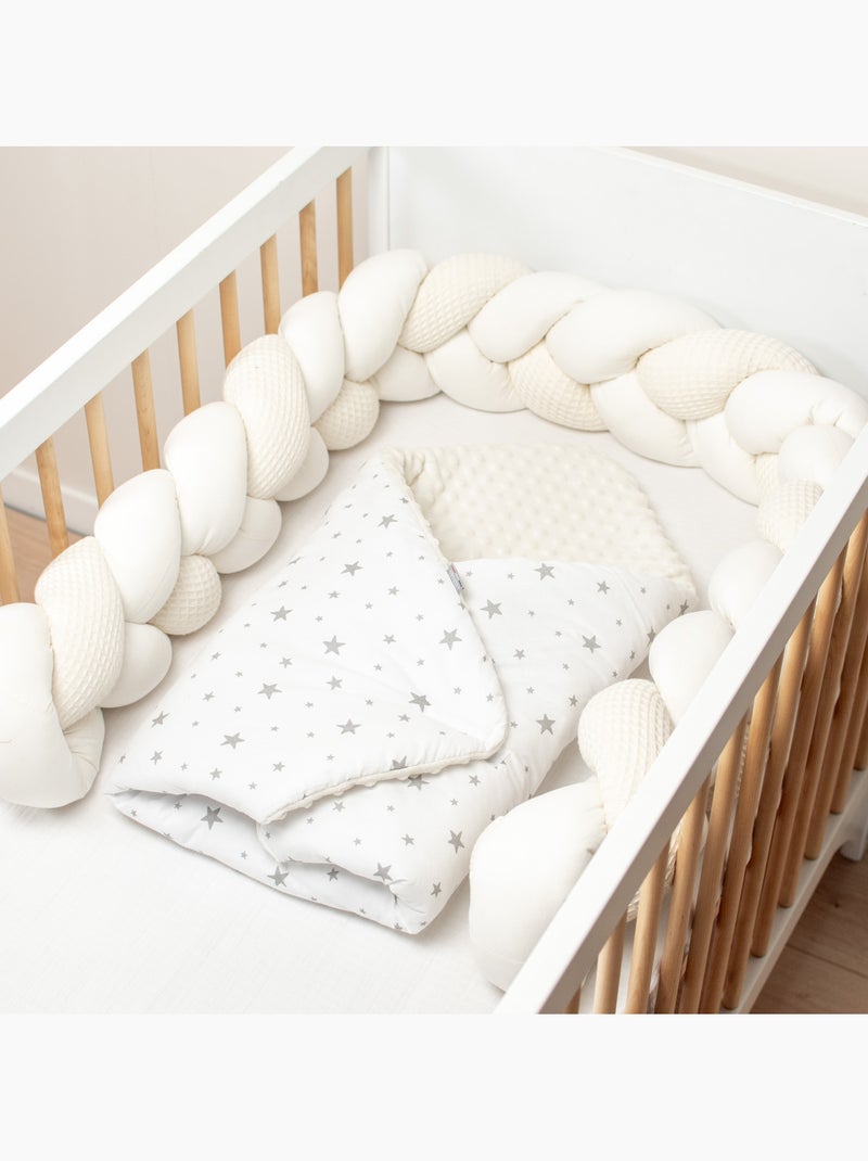 Gigoteuse de envolvimento para bebê em algodão | sevira kids Ecru - Kiabi