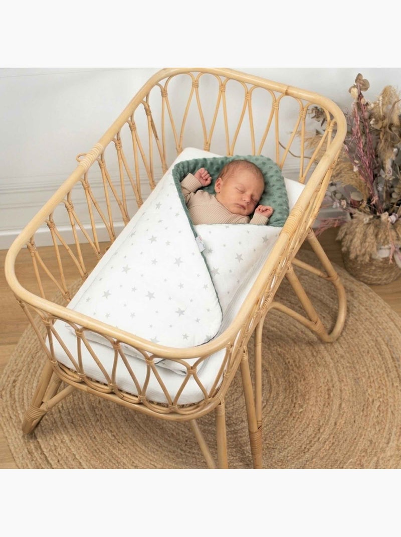 Gigoteuse de envolvimento para bebê em algodão | sevira kids Verde - Kiabi