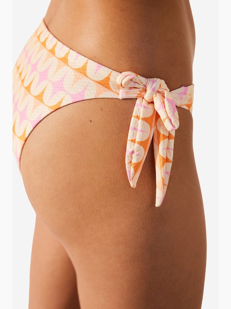 Gina cueca de biquíni brasileira estampada penti Rosa - Kiabi