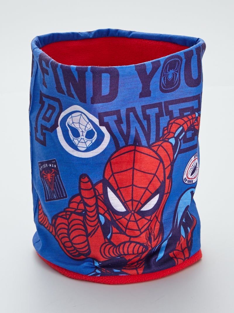 Gola à volta do pescoço 'Homem-Aranha' Azul - Kiabi