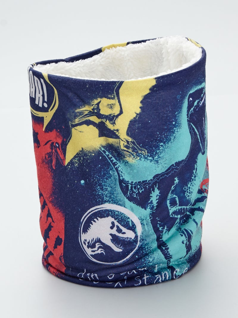 Gola à volta do pescoço 'Mundo Jurássico' Azul Naval - Kiabi