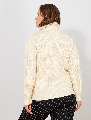 Gola alta em malha fantasia - Kiabi