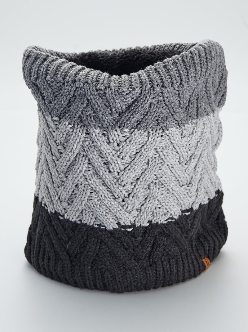 Gola 'color-block' PRETO - Kiabi