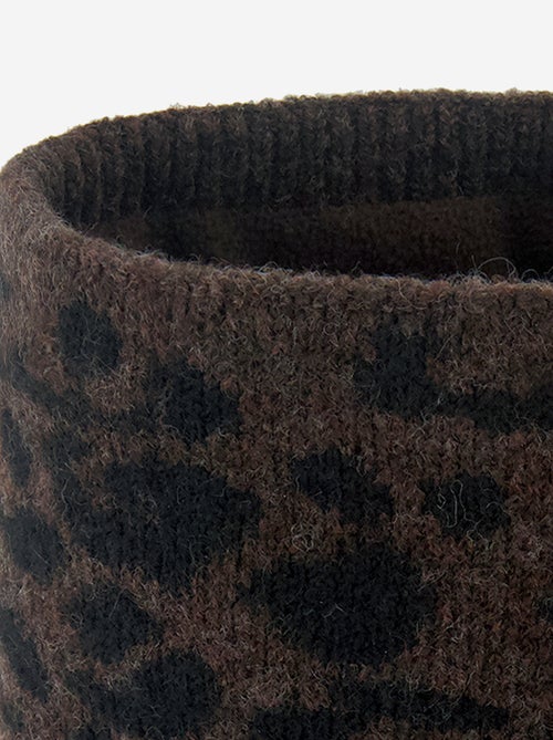 Gola de malha com forro polar - Kiabi Gola de malha com forro polar - Kiabi