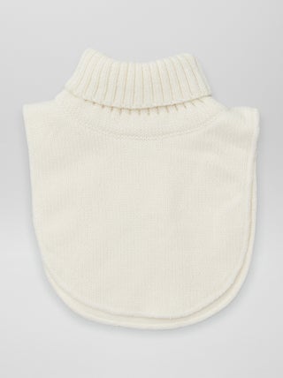 Gola enrolada tipo snood
