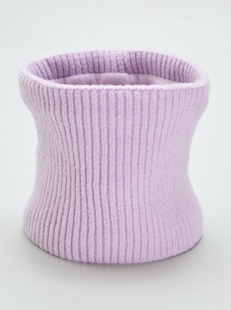 Gola lisa em malha de tricô VIOLETA - Kiabi