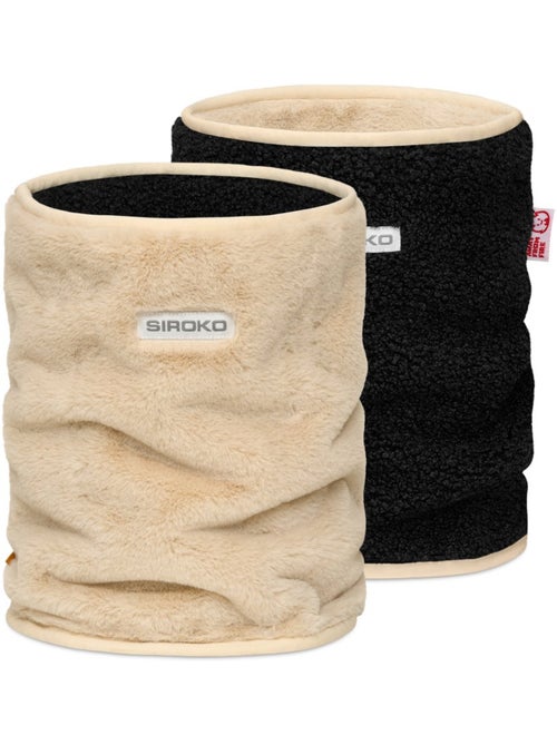 Gola reversível em sherpa e micropolar para criança - Kiabi Gola reversível em sherpa e micropolar para criança - Kiabi