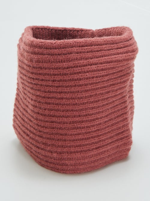 Gola snood canelada - Kiabi