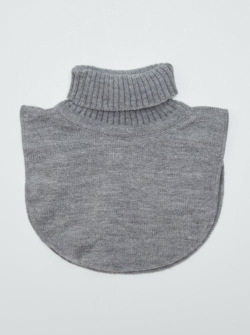 Gola snood com colarinho com peitilho - Kiabi