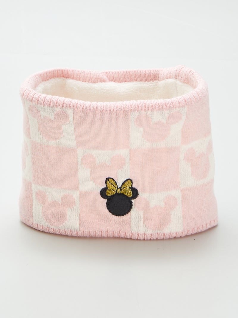 Gola snood 'Minnie' estampada ROSA - Kiabi