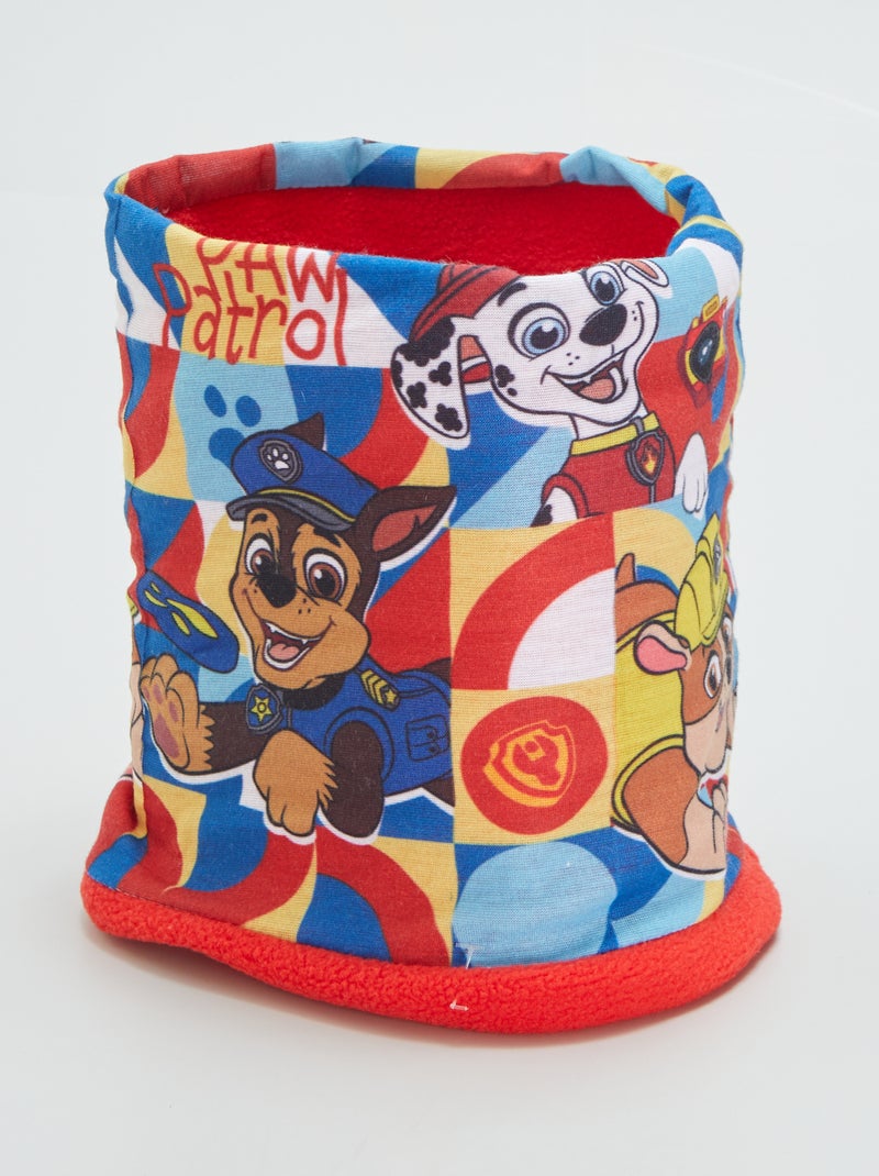 Gola snood 'Patrulha Pata' VERMELHO - Kiabi