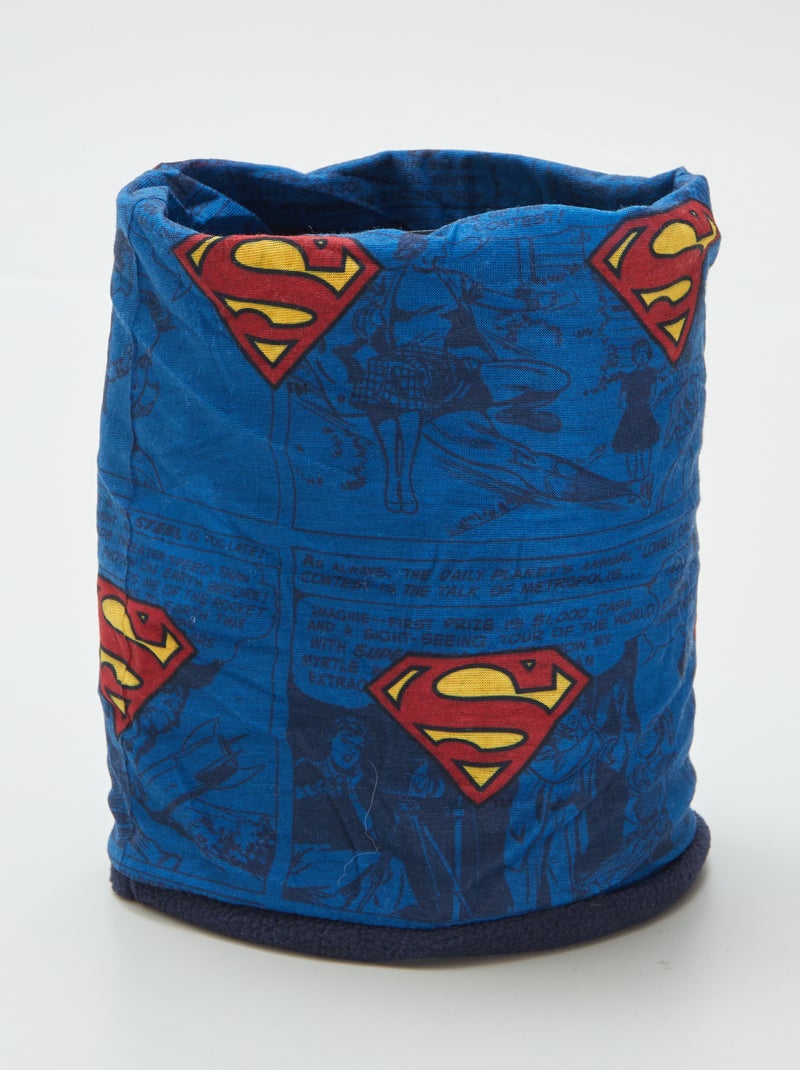 Gola snood 'Super-Homem' da DC Comics Azul - Kiabi