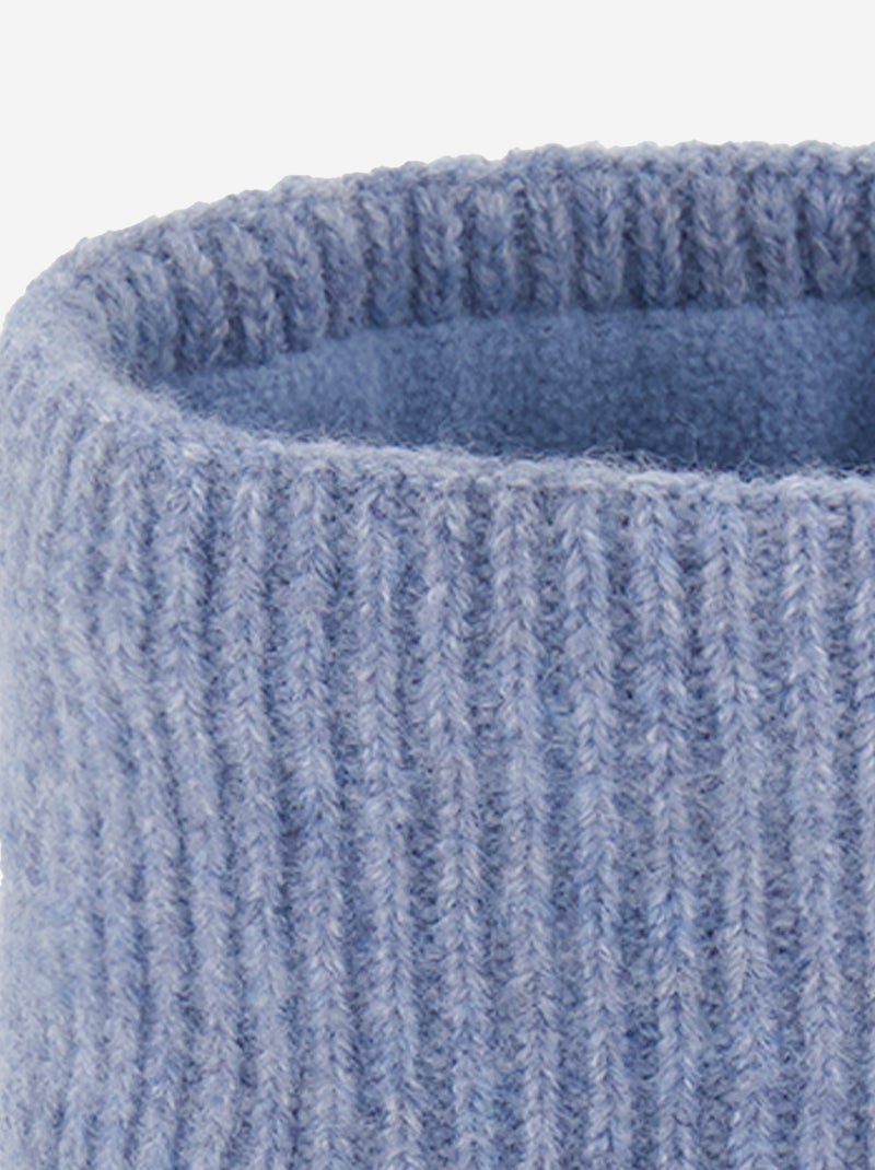 Gola Tubular Forrada a Polar Azul - Kiabi