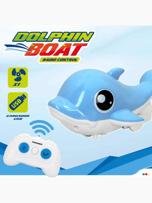 Golfinho de brinquedo de água de controle remoto cb toys - Kiabi