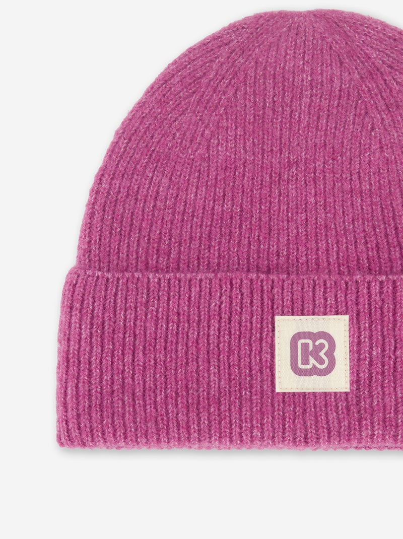 Gorro adulto de malha - Kiabi Violeta - Kiabi