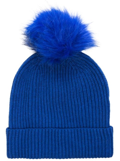 Gorro beanie azul royal para mulher vero moda - Kiabi
