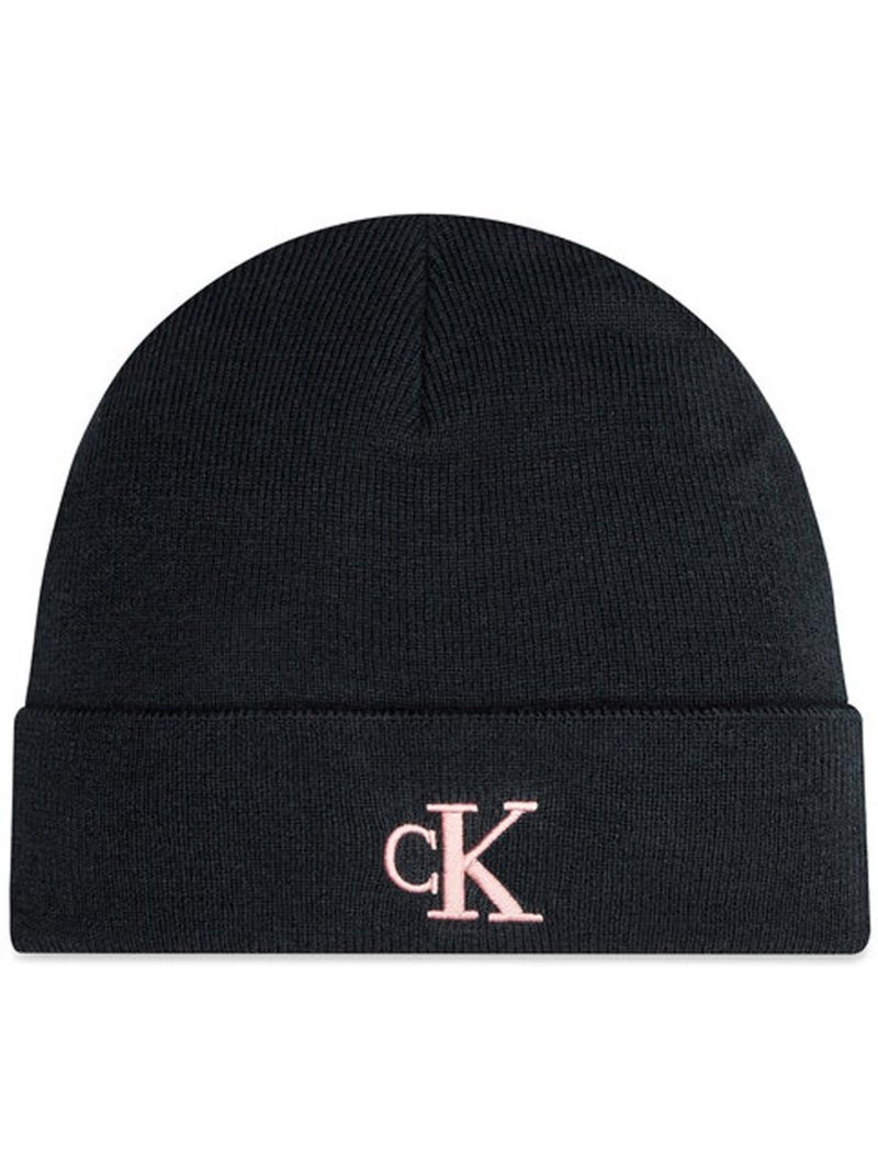 Gorro Beanie Calvin Klein Jeans para Mulher Azul-marinho - Kiabi
