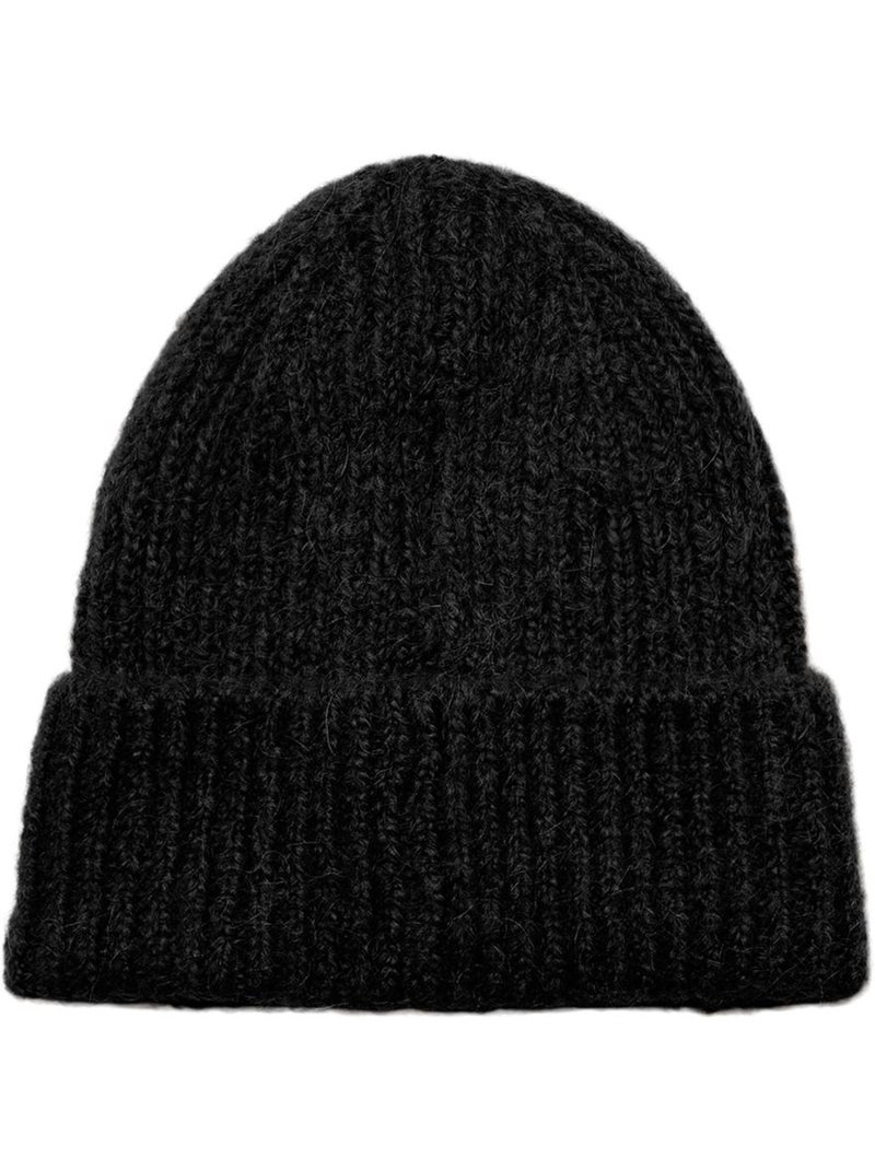 Gorro beanie preto vero moda para mulher Preto - Kiabi