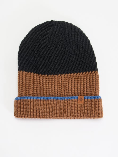 Gorro bicolor com dobra - Kiabi Gorro bicolor com dobra - Kiabi