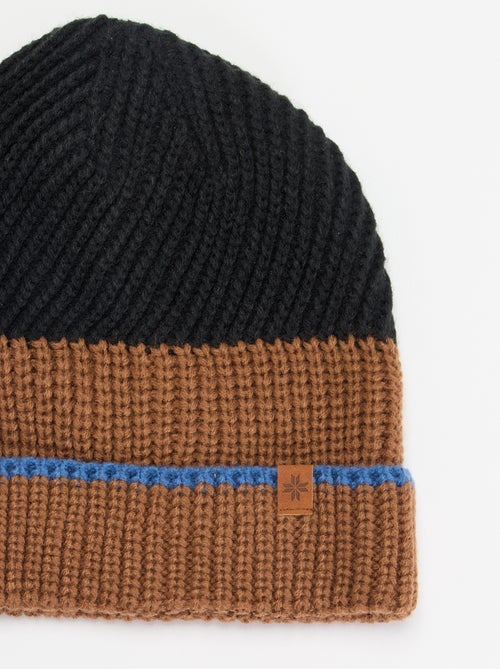 Gorro bicolor com dobra - Kiabi Gorro bicolor com dobra - Kiabi