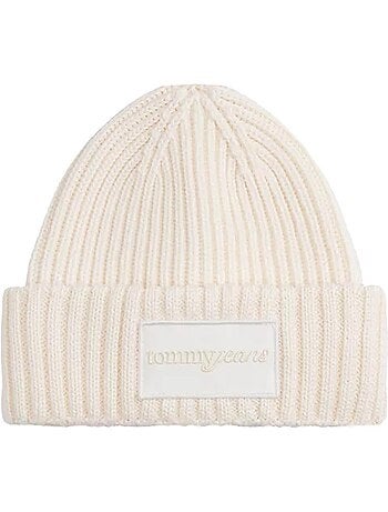 Gorro Branco de Mulher Tommy Hilfiger Pima Flag