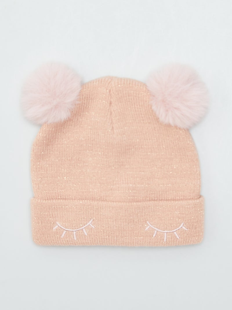 Gorro brilhante ROSA - Kiabi