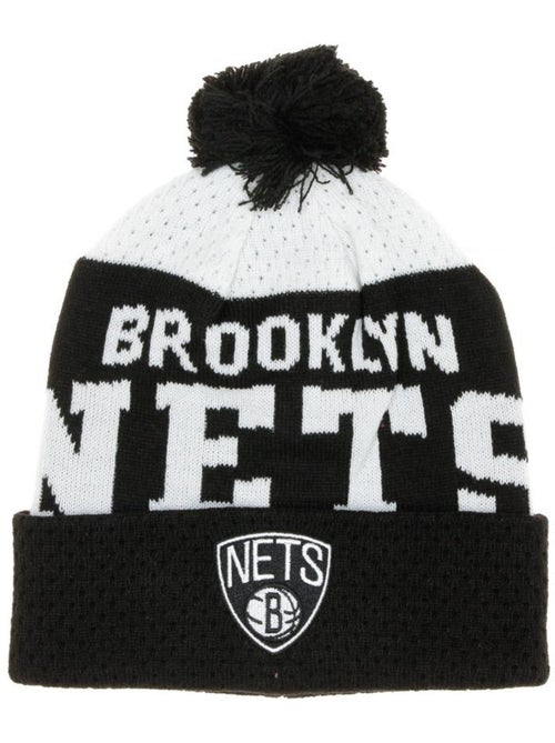 Gorro brooklyn nets preto/branco para rapaz nba collegiate - Kiabi