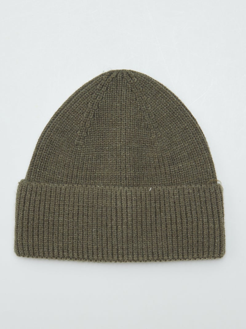 Gorro canelado CAQUI - Kiabi